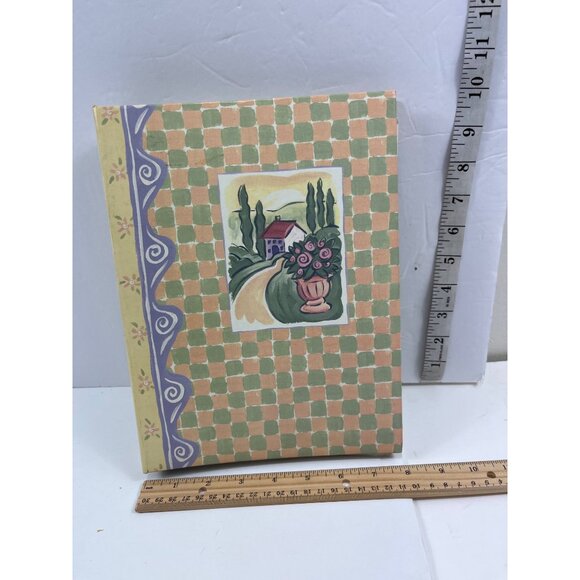 Handmade Artisans Studio Collection 50-Page 3-Ring Binder Decorative Floral Cove - Picture 5 of 7
